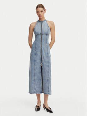 Armani Exchange Armani Exchange Džinsinė suknelė XW002261 AF21338 MB001 Mėlyna Regular Fit