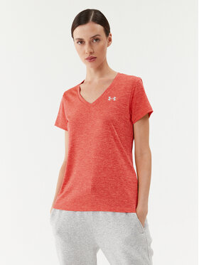 Under Armour Under Armour Тишърт Tech Ssv - Twist 1258568 Червен Loose Fit