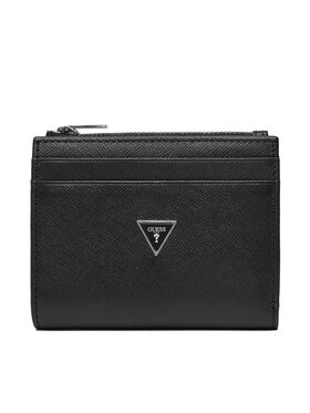 Guess Guess Μεγάλο Πορτοφόλι Ανδρικό SMMASL LEA03 Μαύρο