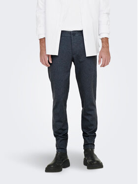 Only & Sons Only & Sons Chinosy 22022911 Niebieski Tapered Fit