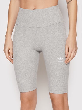 adidas adidas Cyklistické šortky adicolor Essentials HF7485 Sivá Slim Fit