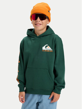 Quiksilver Quiksilver Bluza Omni Logo EQBFT03951 Zielony Regular Fit