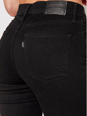 Levi's® Jeans Hlače 720™ High Rise 52797-0000 Črna Super Skinny Fit