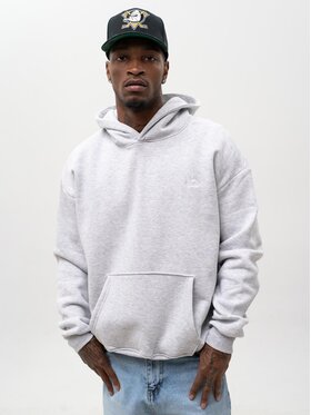Jigga Wear Jigga Wear Bluza Szeroka luźna korona klasyczna 129601 Szary Oversize