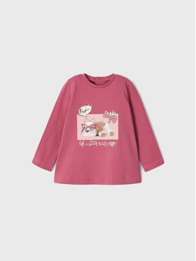 Mayoral Mayoral Bluzka 2098 Różowy Regular Fit