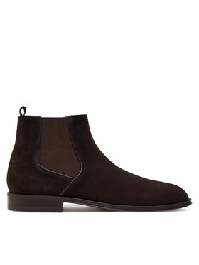 BOSS BOSS Klassische Stiefeletten Derrek_Cheb_SDPI 50516470 Braun