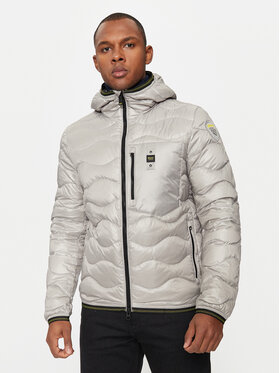 Blauer Blauer Vatovaná bunda 24WBLUC03030 Šedá Regular Fit