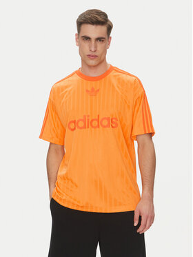 adidas adidas T-Shirt adicolor JP1027 Żółty Loose Fit
