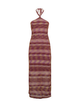 ACANFORA ACANFORA Sukienka wieczorowa SA10061-1-FUX Fioletowy Regular Fit