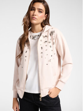 Elena Mirò Elena Mirò Felpa G882Z000535N021 Écru Regular Fit