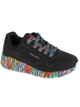 Skechers Skechers Sneakersy Uno Lite - Subtle Love Czarny