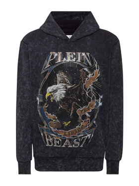 PHILIPP PLEIN PHILIPP PLEIN Mikina 11577 Černá Regular Fit