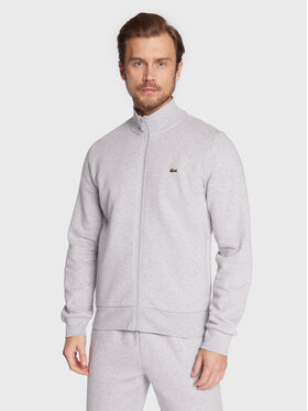 Lacoste Lacoste Світшот SH9622 Сірий Regular Fit