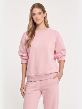 BASICLO BASICLO Bluza W-2095-522 Różowy Oversize