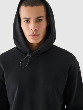 4F 4F Felpa 4FWAW24TSWSM1257-20S Nero Oversize