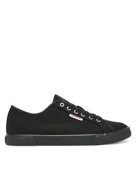 Calvin Klein Jeans Calvin Klein Jeans Teniși Ess Vulc Low Mg Cv YM0YM01301 Negru