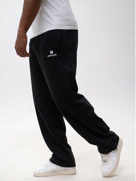 Good Luck Good Luck Spodnie dresowe Szerokie luźne koniczyna Name L Czarny Baggy Fit