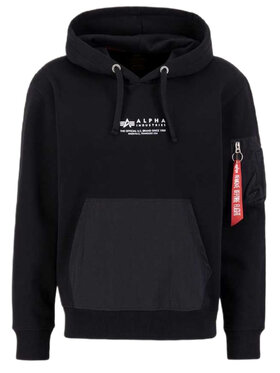 Alpha Industries Alpha Industries Bluza AI.108330-03-3XL Czarny Regular Fit
