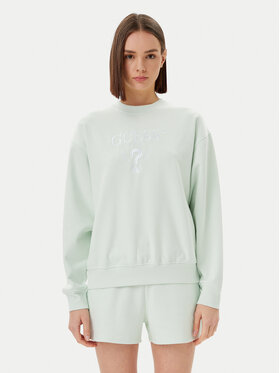 Guess Guess Bluză V5RQ12 KC3D2 Verde Regular Fit