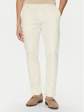 BOSS BOSS Öltöny nadrág C-Genius 50539970 Ekru Slim Fit