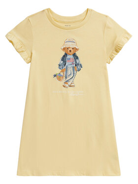 Polo Ralph Lauren Polo Ralph Lauren Igapäevane kleit 312A11770001 Kollane Regular Fit