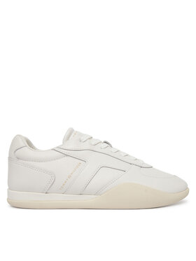 Tommy Hilfiger Tommy Hilfiger Sneakersy Th Vintage Low Runner Leather FW0FW09485 Biały