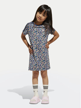 adidas adidas Повсякденна сукня Liberty London JD0486 Голубий Regular Fit