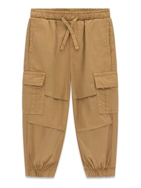 Guess Kids Guess Kids Kalhoty z materiálu 181441 Béžová Regular Fit