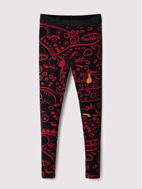 Desigual Desigual Legíny Clementina 22WGKK08 Čierna Slim Fit