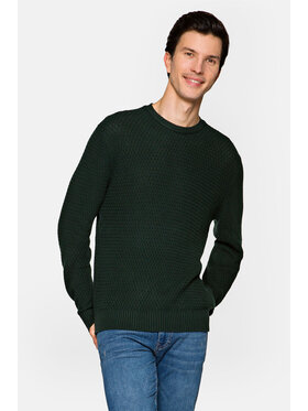 Lancerto Lancerto Sweter Miguel Zielony Regular Fit