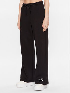 Calvin Klein Jeans Calvin Klein Jeans Παντελόνι φόρμας J20J221296 Μαύρο Relaxed Fit