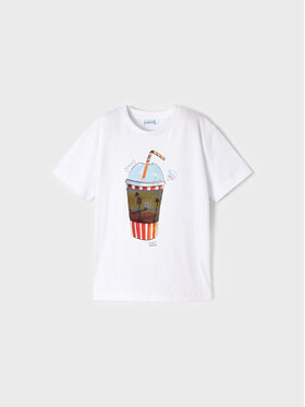 Mayoral Mayoral T-Shirt 3014 Biały Regular Fit
