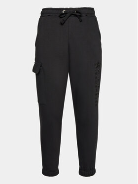 Alpha Industries Alpha Industries Spodnie dresowe EMB Jogger 138052 Czarny Regular Fit