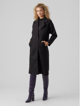Vero Moda Vero Moda Преходно палто Spencer 10267449 Черен Regular Fit