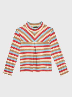 United Colors Of Benetton United Colors Of Benetton Bluzka 3FVTG105S Kolorowy Regular Fit
