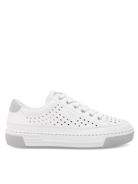 Rieker Rieker Sneakersy L8849-80 Bílá