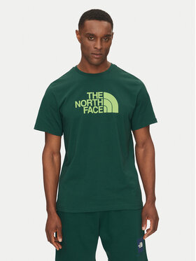 The North Face The North Face T-Shirt Easy NF0A8A6C Zielony Regular Fit