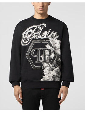 PHILIPP PLEIN PHILIPP PLEIN Felpa 29822 Nero Regular Fit
