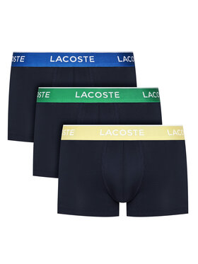 Lacoste Lacoste Set di 3 boxer 5H1297 Blu scuro