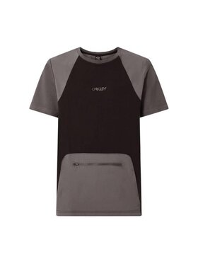 Oakley Oakley T-Shirt FOA405450 Czarny Regular Fit