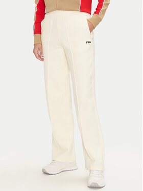 Fila Fila Donji dio trenerke Lauka FAW0910 Écru Wide Leg