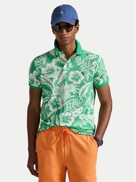 Polo Ralph Lauren Polo Ralph Lauren Pólóing 710B13529001 Zöld Slim Fit