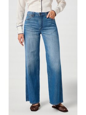Wrangler Wrangler Jeansy World Wide 661 Niebieski Basic Fit
