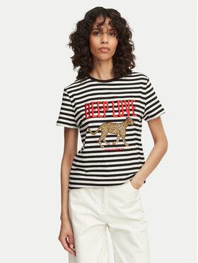 LOLA CASADEMUNT LOLA CASADEMUNT T-Shirt LS2615107 Μαύρο Regular Fit