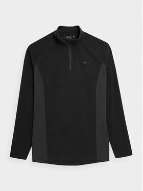 4F 4F Termoaktyvus apatinis trikotažas, viršus 4FAW23UFLEM035 Juoda Slim Fit