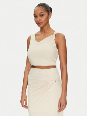Guess Guess Top W5GP22 KAQL2 Bej Regular Fit