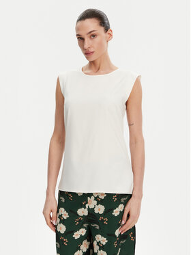 French Connection French Connection Bluse 762ZA Écru Regular Fit