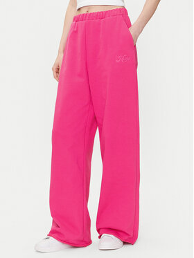 HUGO HUGO Pantaloni trening Nasuede_4 50541179 Roz Relaxed Fit