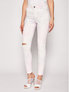 Guess Guess Дънки Skinny Fit 1981 W02A46 D3XV1 Розов Skinny Fit