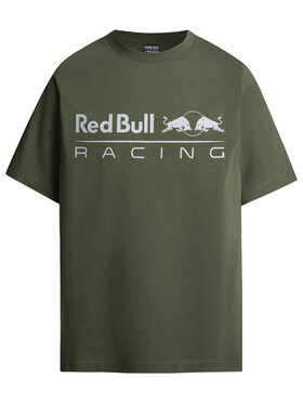 Pepe Jeans Pepe Jeans T-Shirt Red Bull Racing Logo Print 2025 Zielony Regular Fit